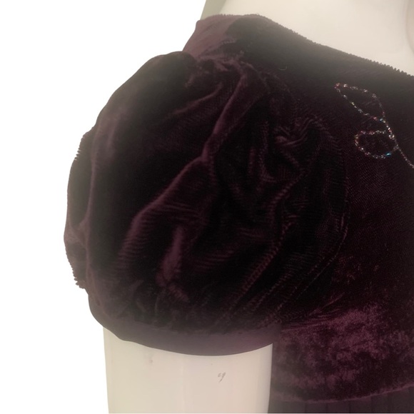 BISCOTTI Collezioni Velvet and Taffeta Special Occasion Fancy Dress Size 4T - Picture 14 of 16